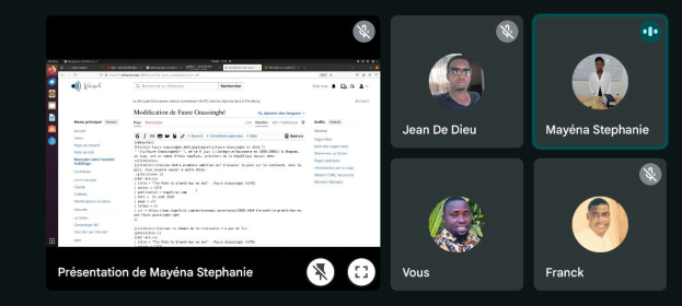 Ein Computerbildschirm, der eine Gruppe von Menschen auf der rechten Seite und ein Popup auf der linken Seite mit dem Text "Kaspersky Internet Security" und verwandten Sicherheitsicons anzeigt.